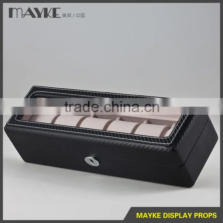 High Quality Wooden Luxury watch display box with factory supply price