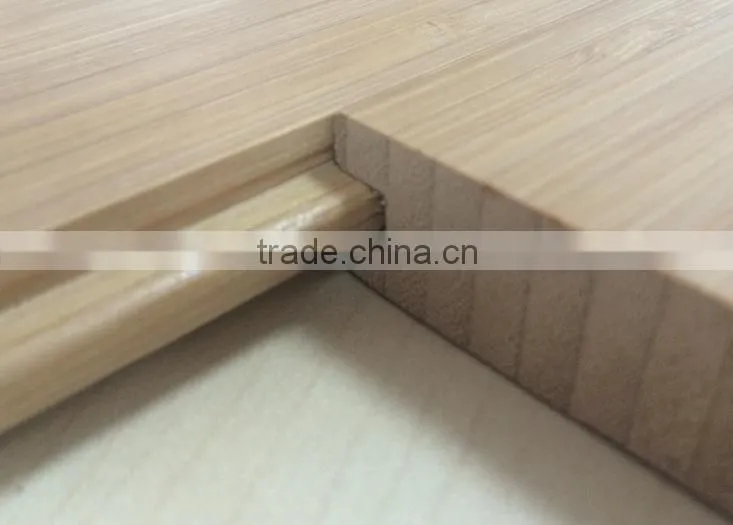 Made in china T&G click waterproof and mothproof Solid Bamboo Flooring
