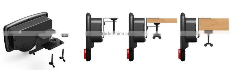 7" Touch Screen LCD advertising shelf player with bar code reader