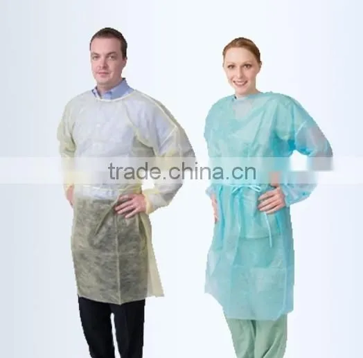 nonwoven disposable gown
