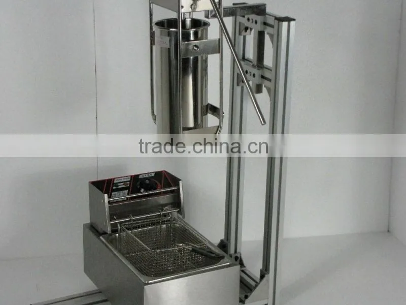 5 litre Spanish churros machine with 6 litre fryer_churro machine for sale