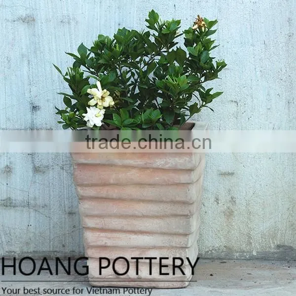 Vietnamese Planter - Terracotta Flower Pot Garden Decor
