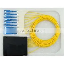 1x2 1x4 1x8 Fiber Optic FTTH PLC Coupler