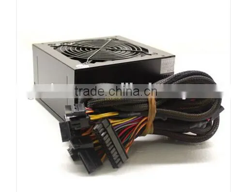 Painting black metal case / 1X12cm fan / male socket + IO switch / 4pcs HDD / 1pcs FDD / 20+4 Pin / 4pcs SATA / 1pcs P6 / 1pcs P