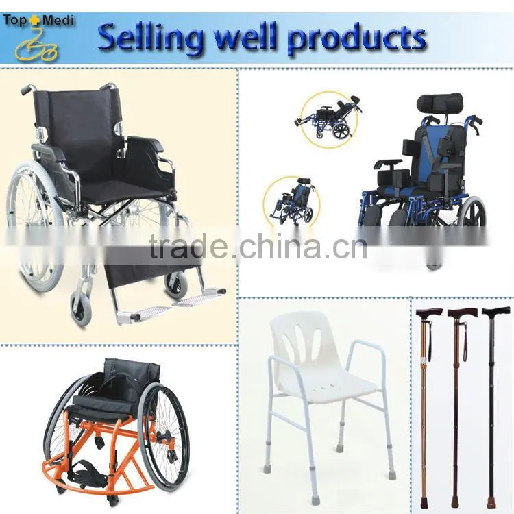 Rehabilitation Therapy Supplies cheap lightweight aluminum wheelchair for disabled kids