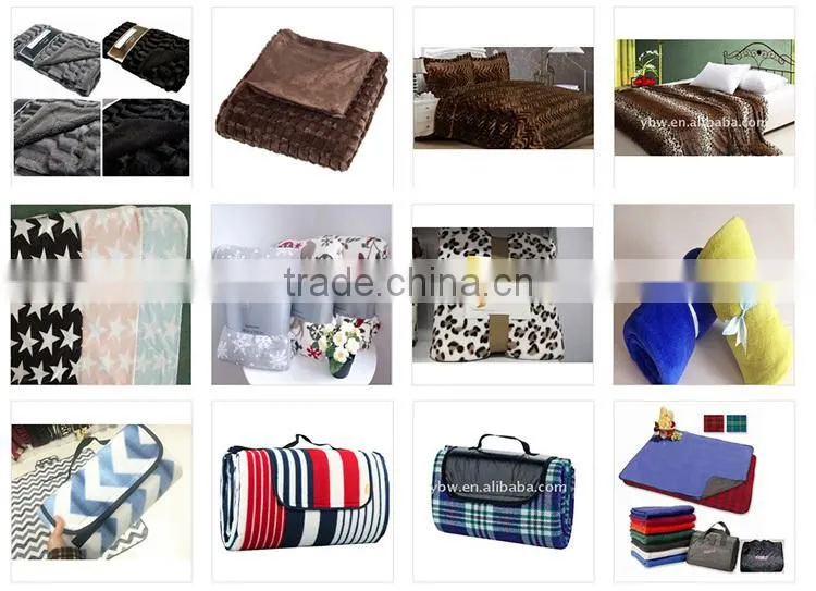 Newest Design Alibaba china Polyester vellux blanket