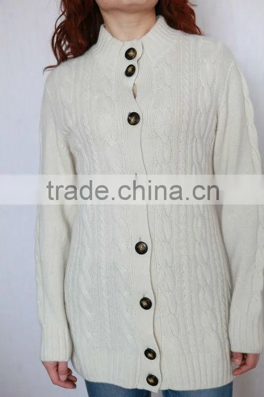 100% cashmere winter women coats