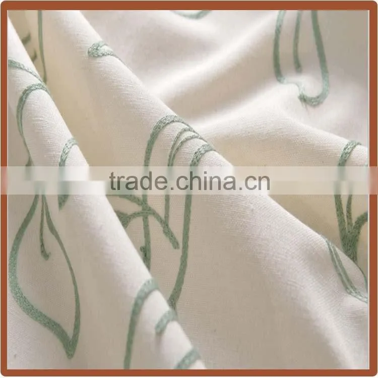100%polyester polycotton drapery curtain fabric