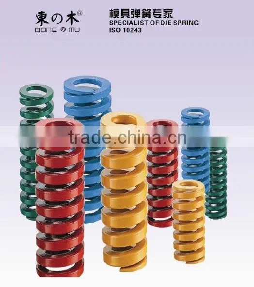 ISO Die Spring with Green Color