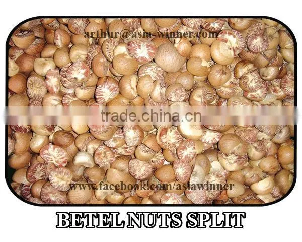 Areca Nuts Split