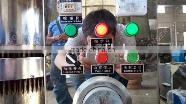 China Famous Brand Automatic hydraulic Almond Oil Press machine Price