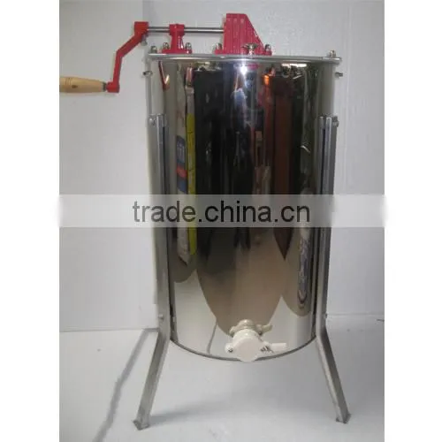 Adjustable legs 2/3/4/6 frames stainless steel honey extractor