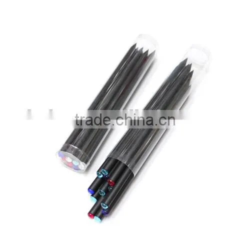 2015 new product high quanlity black wooden HB pencil