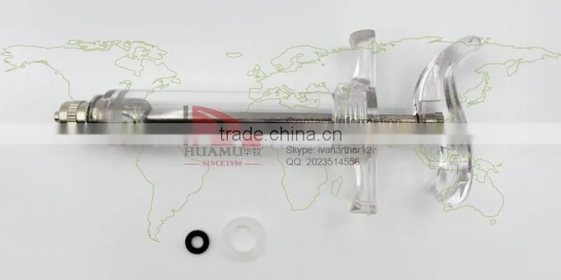 pig syringe 10 ml 130*60* 20 mm TPX animal syringe