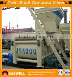 Automatic 1 cubic meters js ready mix concrete mixer machine price