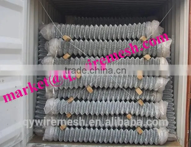 Alibaba Verified China Factory Popular Perimeter fence/Chain Link Fence top barbed wire/cyclone fence