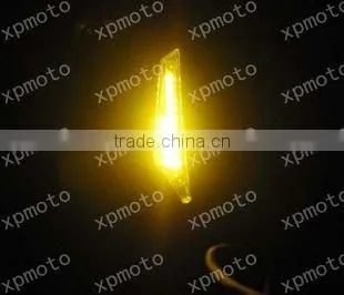Universal LED Turn Signal Mirrors for Honda Suzuki Yamaha BLACK COLOR