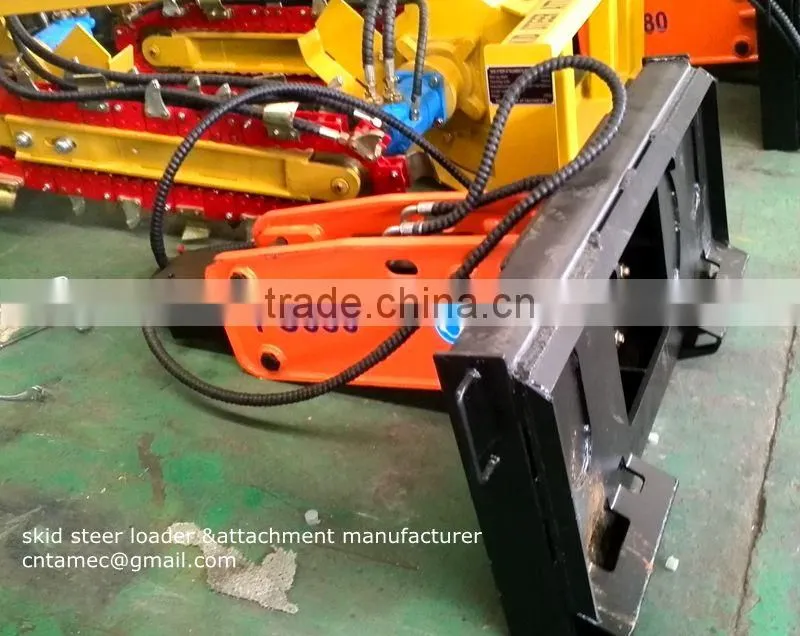 Hydraulic Hammer for Skid Steer Loader attachment, break
