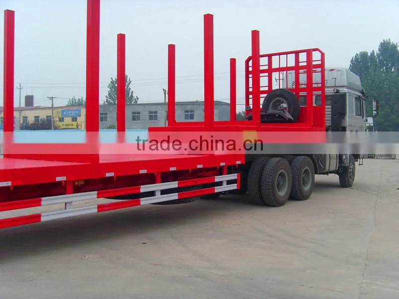 China factory supplier 3 axle forestry timber trailer