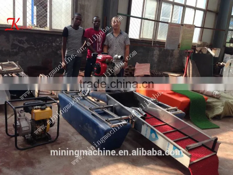 Top sale Provided Diesel Power Type small gold dredger