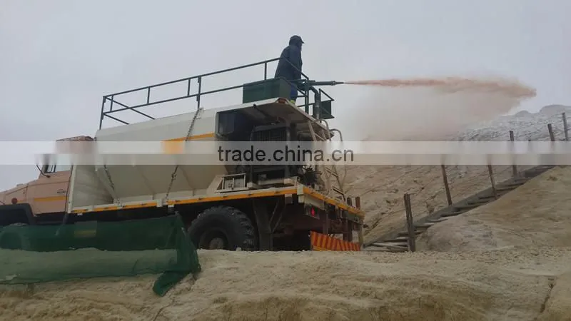 China slope greening machine hydroseeder soil screening machine for sale
