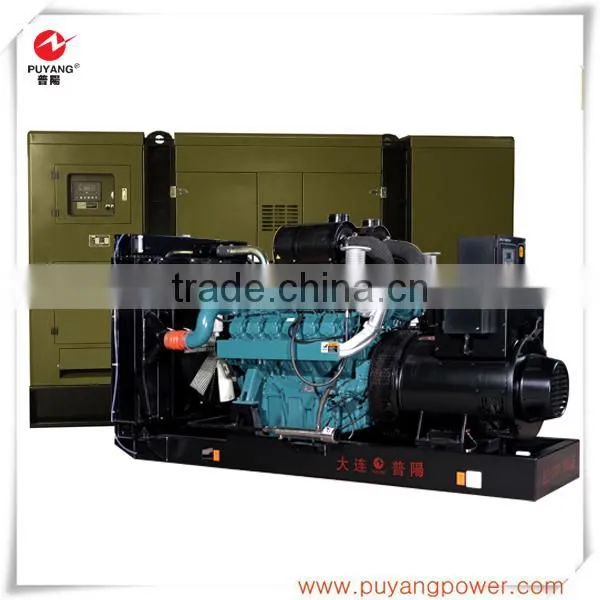 Doosan Daewoo diesel 80kva sound proof diesel generator used