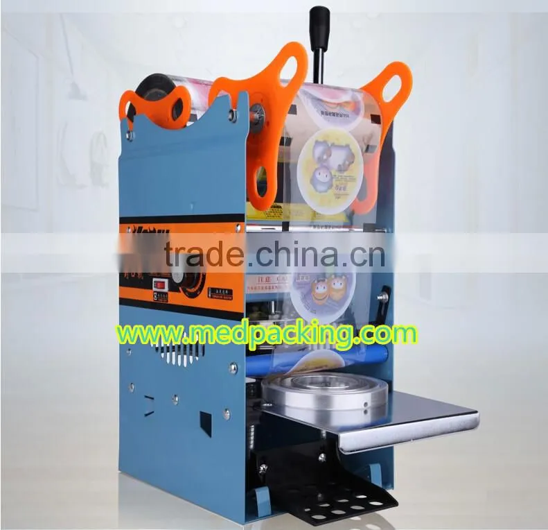 Manual Bubble Tea Sealing Machine plastic food containers sealing machine