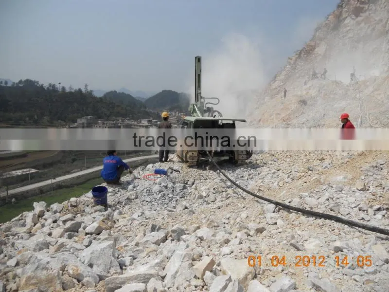 longye brand diesel power down-hole hammer hydraulic rotary rock drill Z115Y