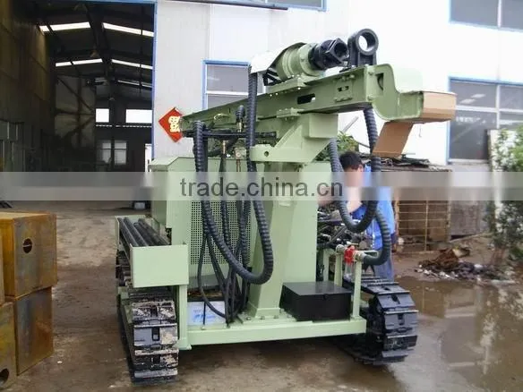 (CTQ-D100YA2) mobile hydraulic crawler drilling equipment