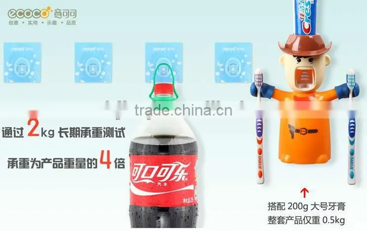 Love warriors wash set automatic toothpaste + dust Tumbler + couple toothbrush holder