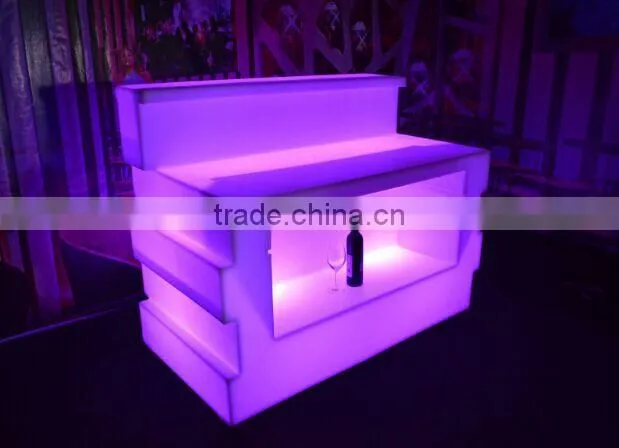 Custom White Bar Counter Bar Counter Tops LED