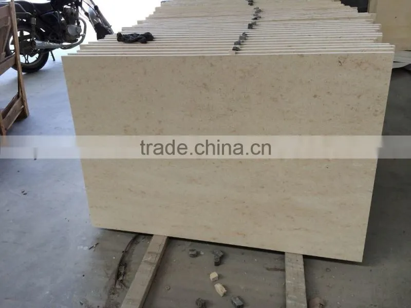 Natural alice beige marble lobby flooring design