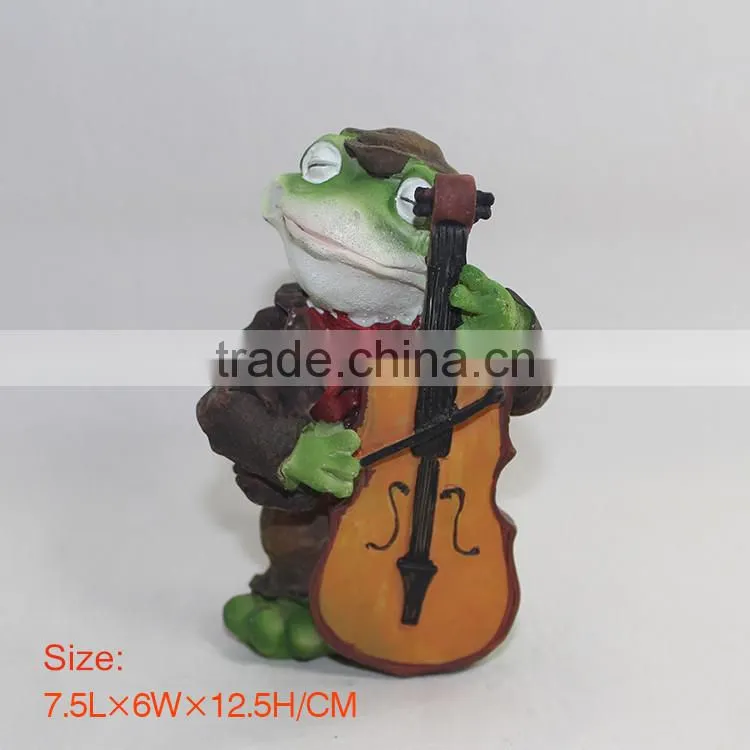 Garden musical frog decorative items
