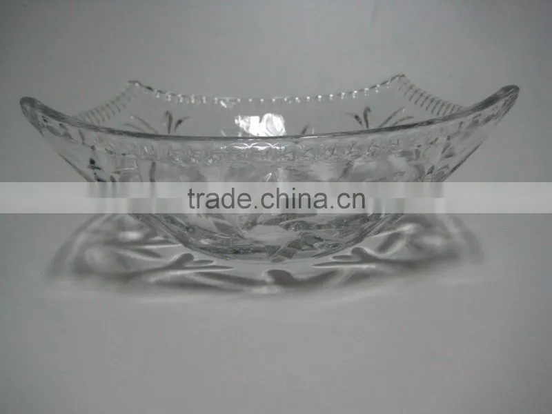2014 New glass bowl ,wholesale 7pcs glass set