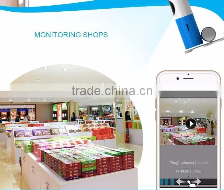 WiFi Wireless Monitoring CCTV Camera, Smart Mobile Control CCTV Baby/Pet Security Net Camera For Wholesale