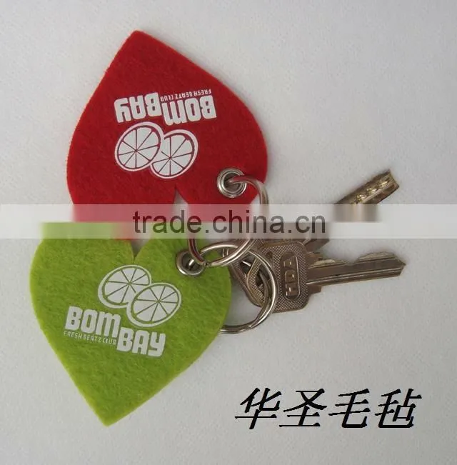 felt keychain, Promotion Colorful And Fashion Felt Keychain, Cute Felt Keychain, Felt Fabric Keychain from Key Chains Supplier