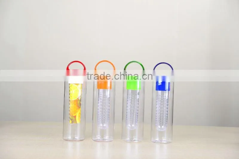 cheap fruit infusion water bottle Tritan bottle free factory directly