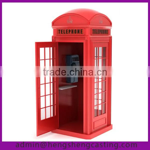street Popular metal telephone booth design