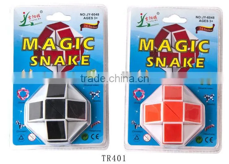 Plastic magic snake