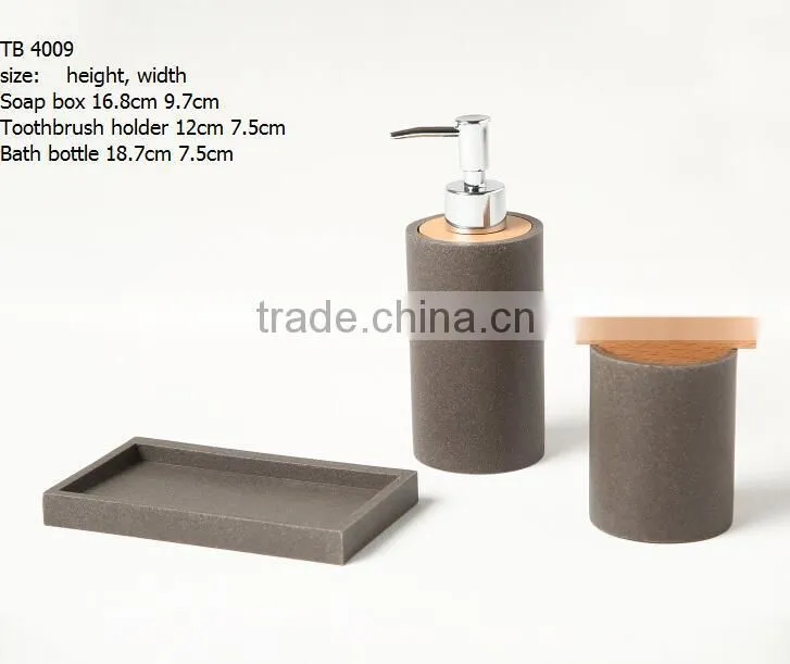 Pink color Bathroom Accessories include Lotion Bottle Tumbler and Soap Dish