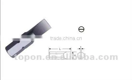 1/4 hex shank slotted bits