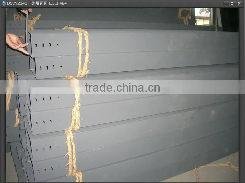 Unbelievable galvanized steel channel solid cable tray with reasonable price