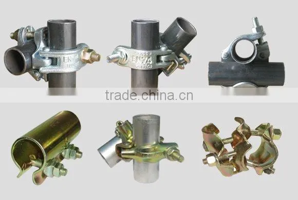 Construction scaffolding parts forged spring clamp for formwork tie rod