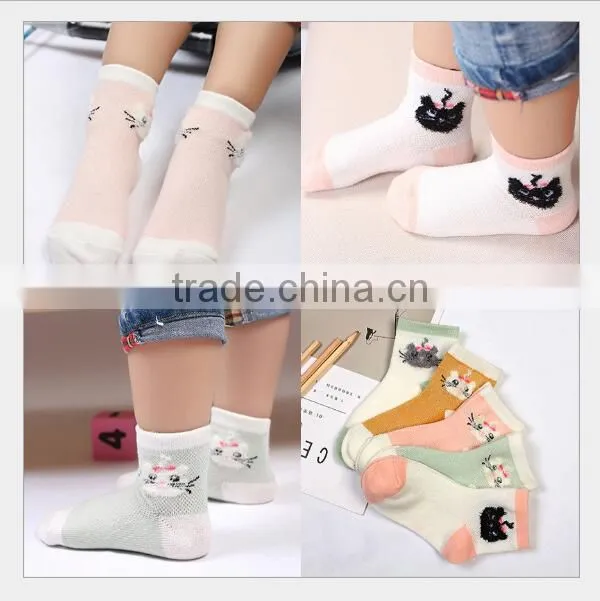 Wholesale Animal Shape 100% cotton soft touch thermal newborn baby socks many color can choose baby socking