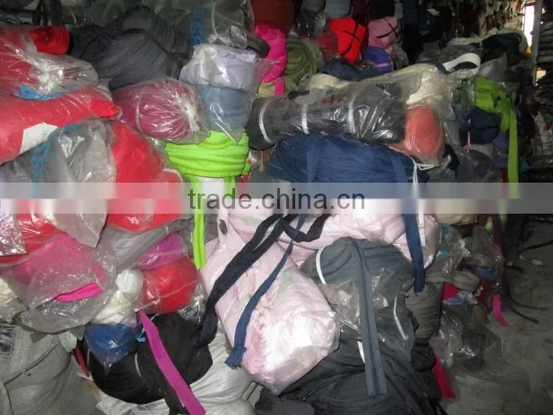 Nylon zipper stock lots made in china