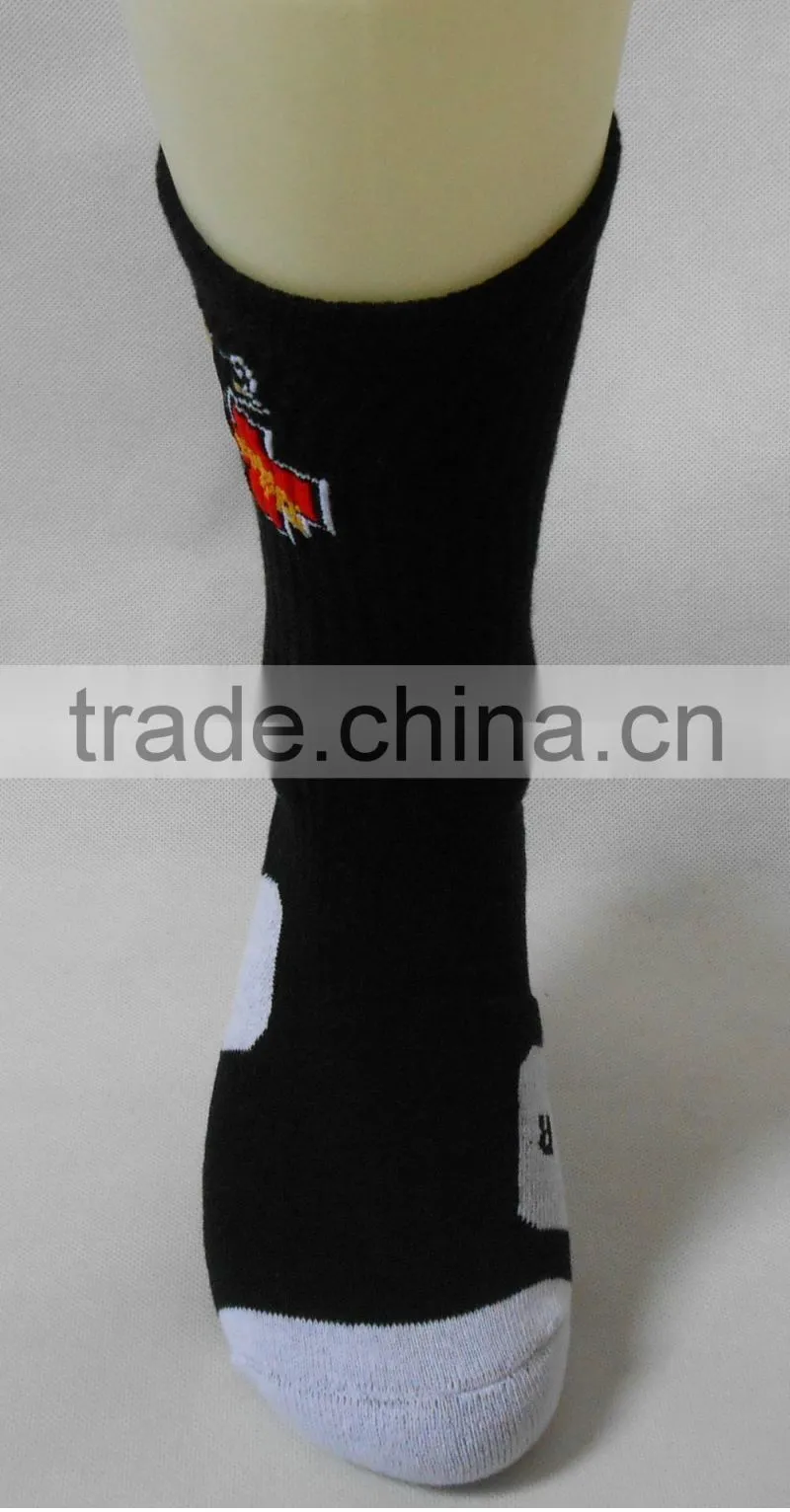 Basketball sports elite bulk cartoon tube cotton wholesale socks