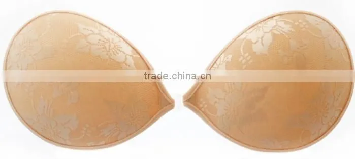 Fashion strapless nude invisible girls sexy lace boobs bra