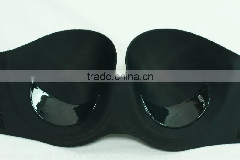 Fashion Reusable Women Adhesive Backless Push Up silicon bra
