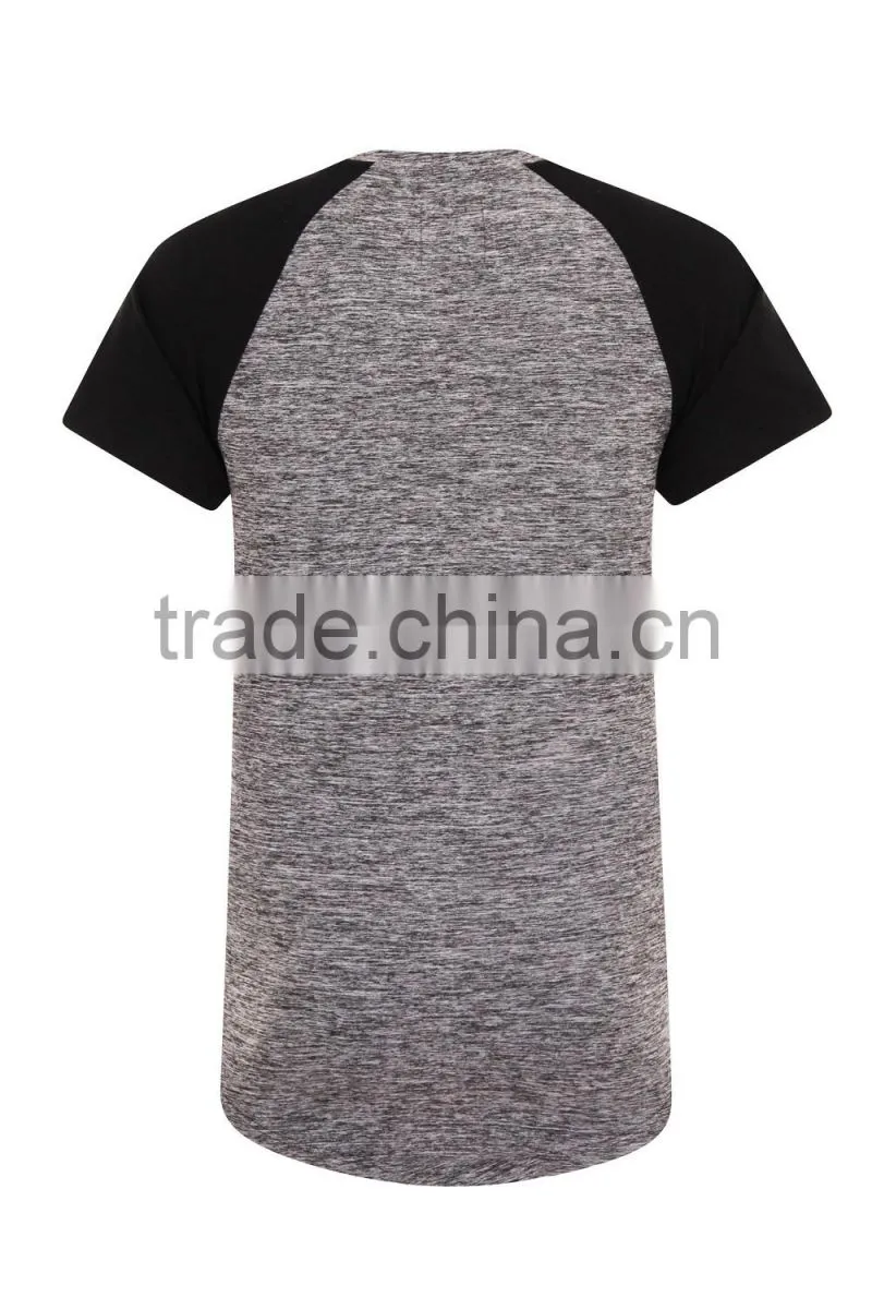 tri blend fitness t shirts for men, custom gym t-shirt, high quality slub slim fit t shirt