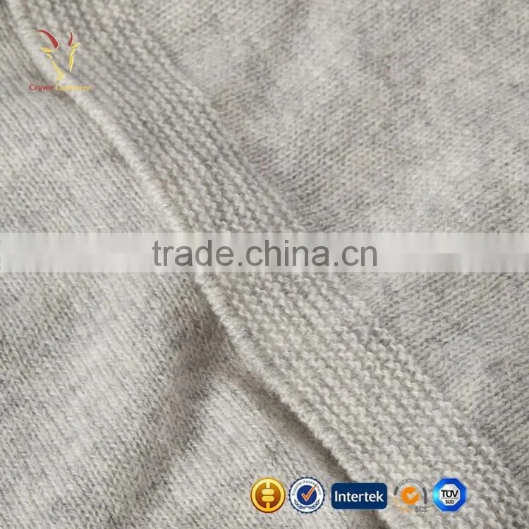 Women New Style Fashion White Plain Scarf Pashmina Shawl Cashmere